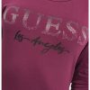 Блуза с памук с лого GUESS JEANS