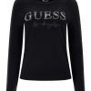 Блуза с памук с лого GUESS JEANS