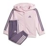 Бляскав спортен екип Essentials с качулка adidas Sportswear