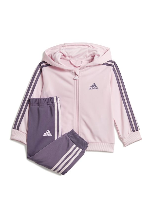 Бляскав спортен екип Essentials с качулка adidas Sportswear