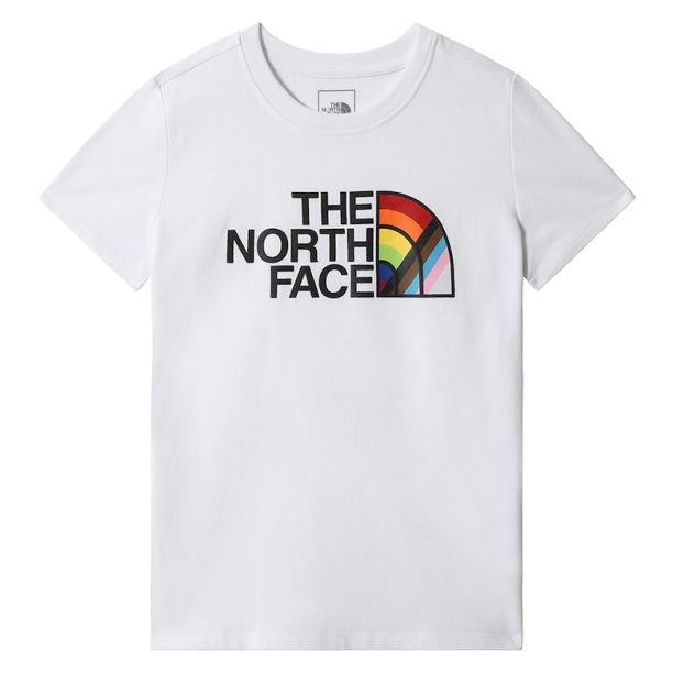 Вталена тениска Pride с лого The North Face