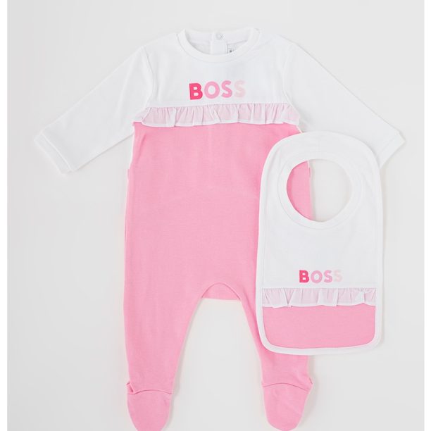 Гащеризон с ританки и лигавник - 2 части BOSS Kidswear