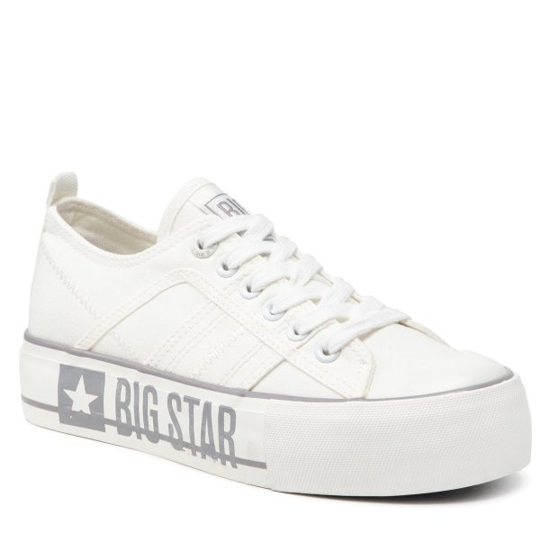 Гуменки Big Star Shoes в Бял цвят