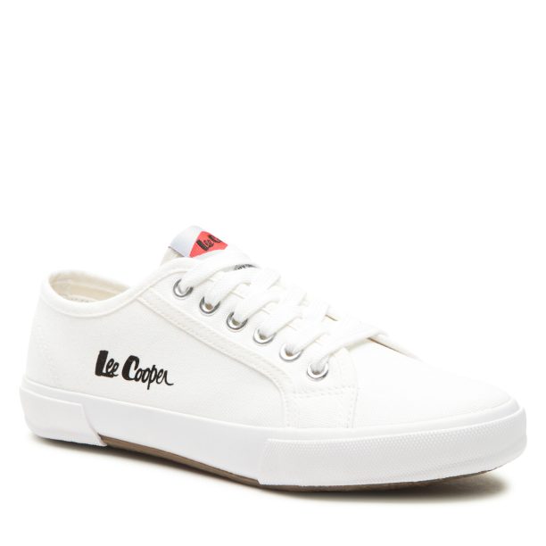 Гуменки Lee Cooper в Бял цвят