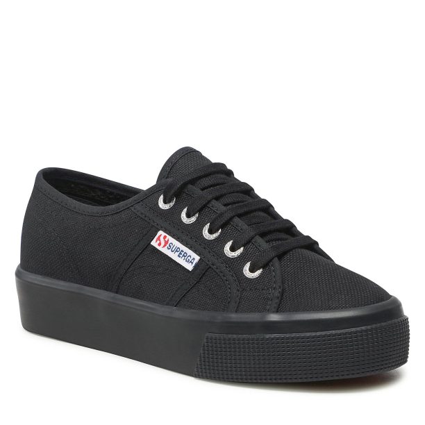 Гуменки Superga в Черен цвят