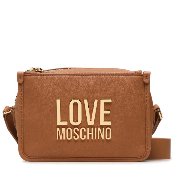 Дамска чанта LOVE MOSCHINO в Кафяв цвят