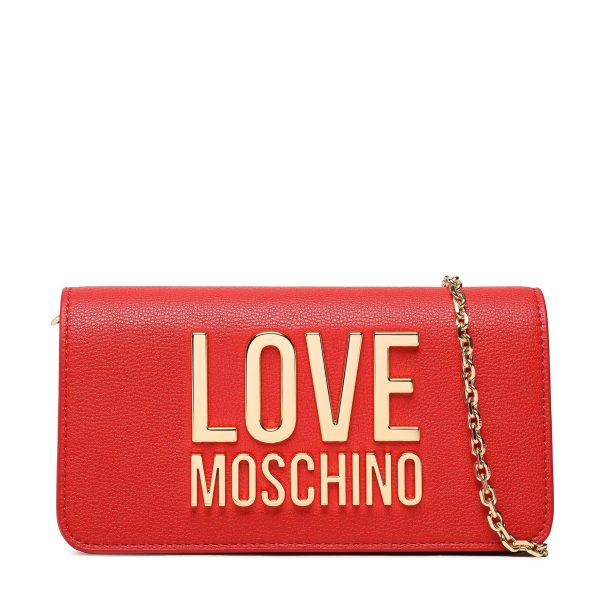 Дамска чанта LOVE MOSCHINO в Червен цвят