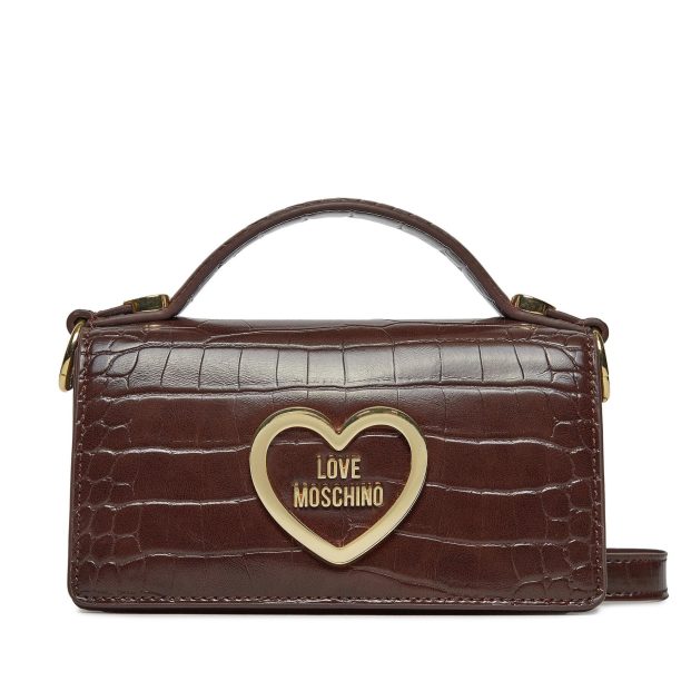 Дамска чанта LOVE MOSCHINO в Кафяв цвят