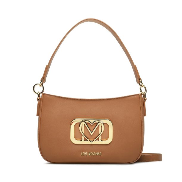 Дамска чанта LOVE MOSCHINO в Кафяв цвят