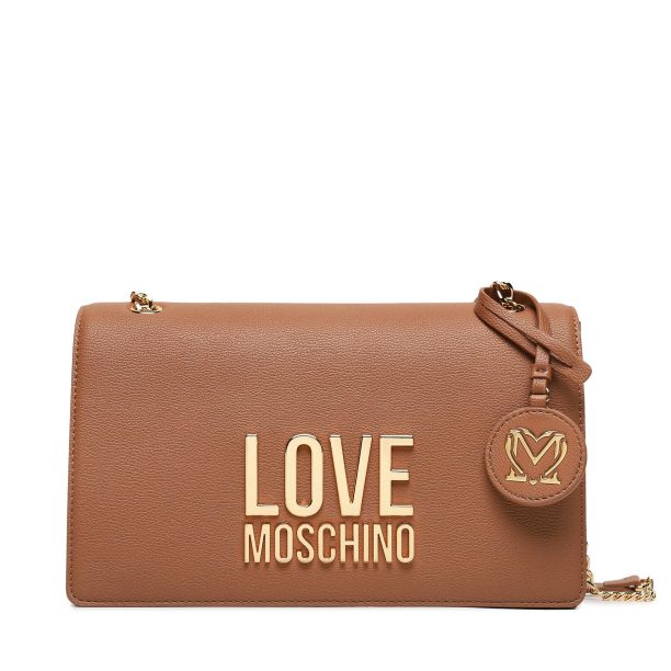 Дамска чанта LOVE MOSCHINO в Кафяв цвят