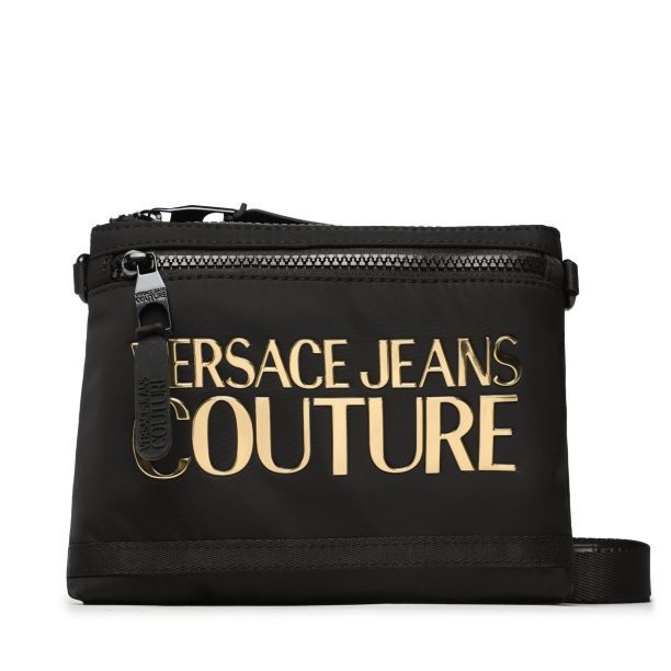 Дамска чанта Versace Jeans Couture в Черен цвят