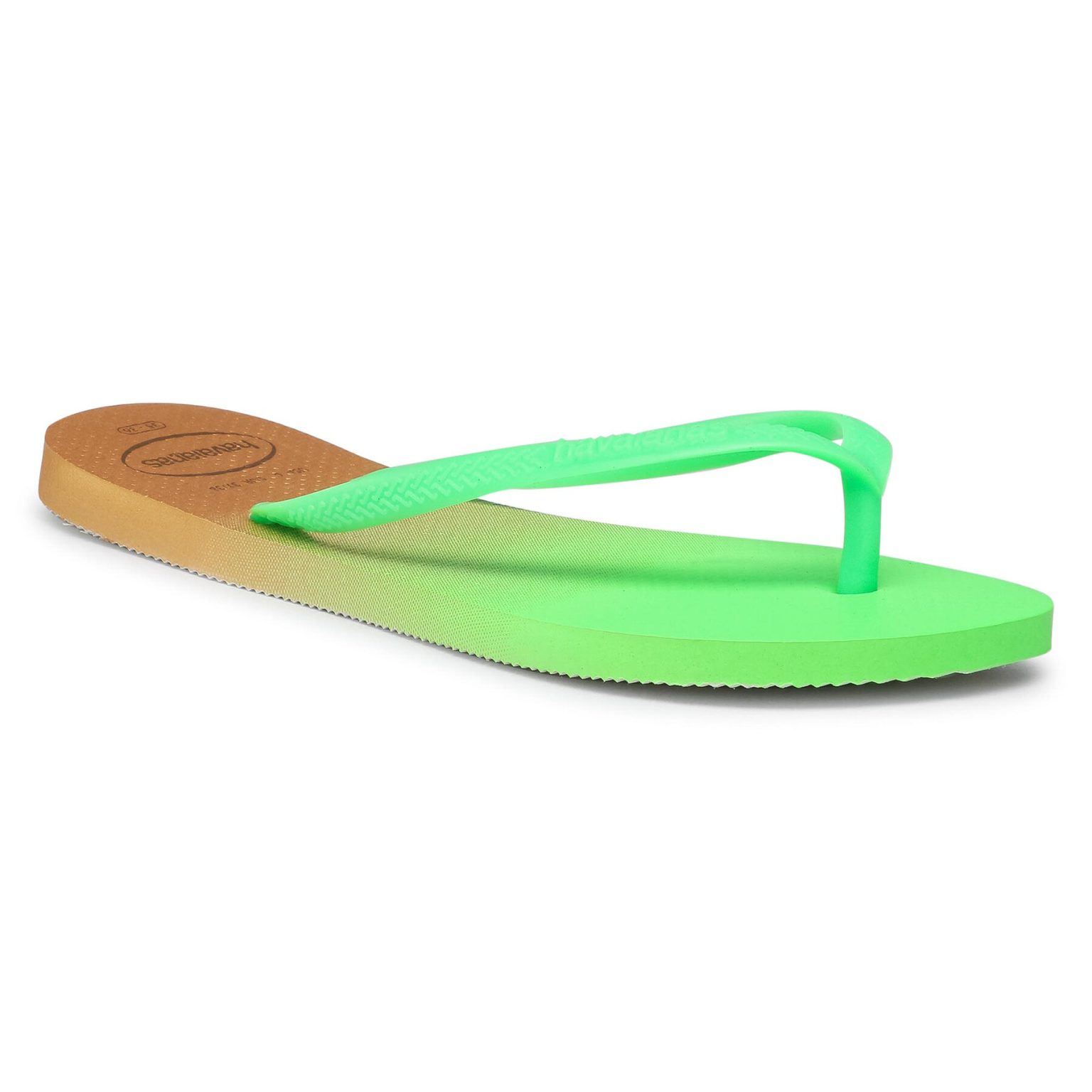 Джапанки Havaianas в Зелен цвят