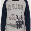 Дълга пижама с вцетен блок US Polo Assn