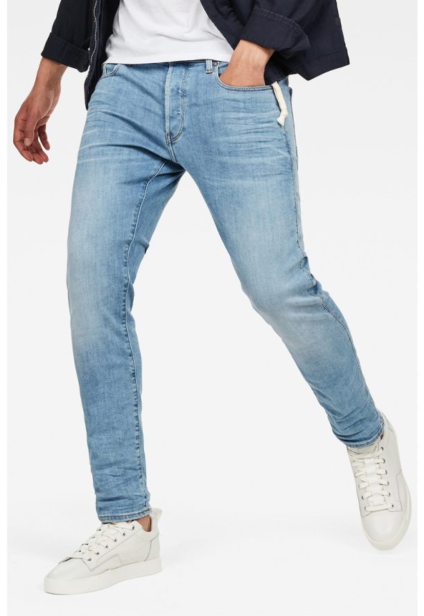 Дънки 3301 по тялото с шлиц с копчета G-Star RAW