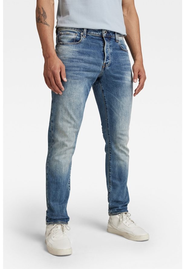 Дънки 3301 със захабен ефект G-Star RAW