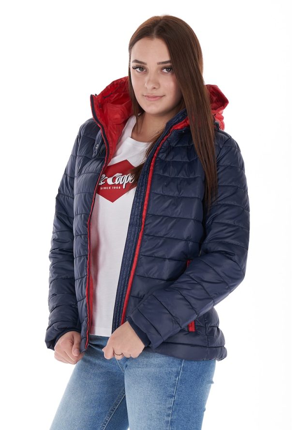 Капитонирано зимно яке с качулка Lee Cooper