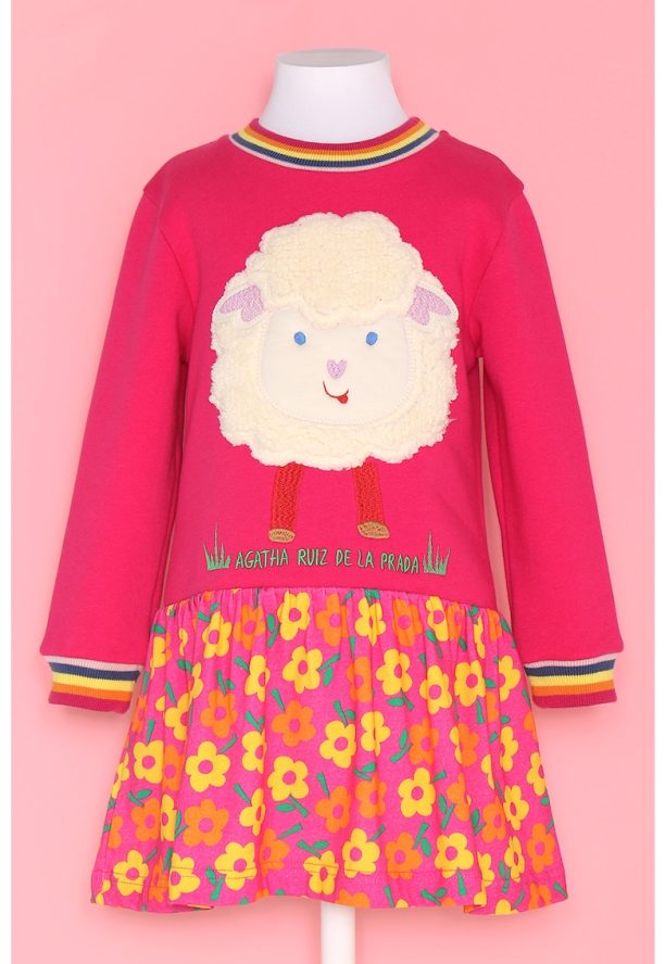 Комби рокля с дълги ръкави Agatha Ruiz de la Prada