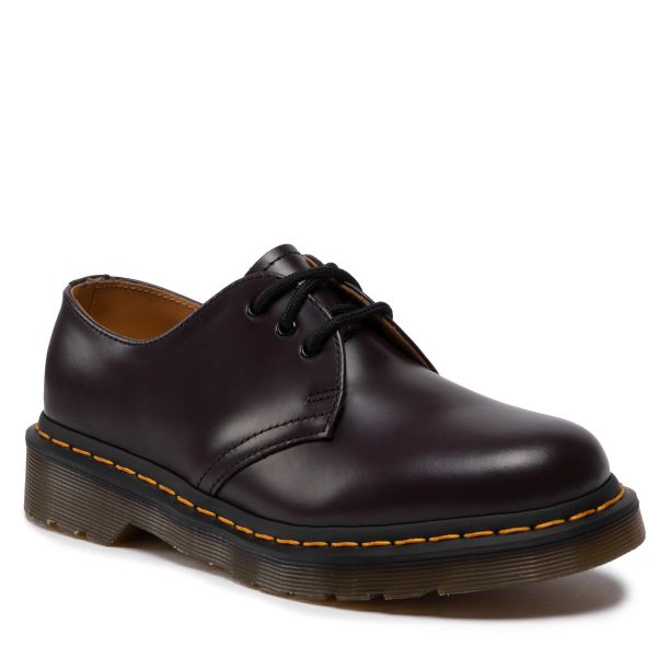 Кубинки Dr. Martens в Бордо цвят