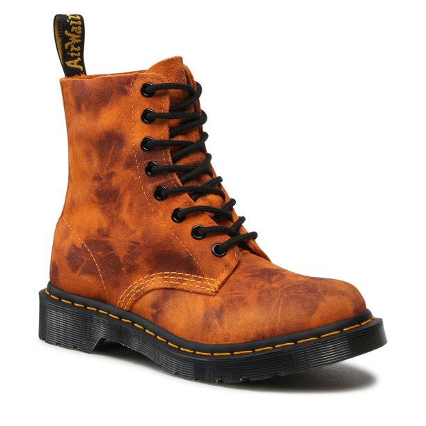 Кубинки Dr. Martens в Оранжев цвят