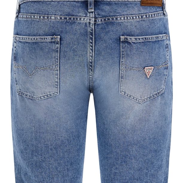 Къс панталон от деним по тялото GUESS JEANS