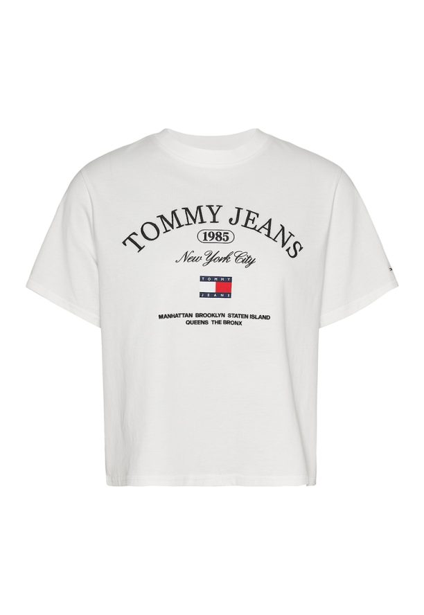 Къса тениска с лого Tommy Jeans