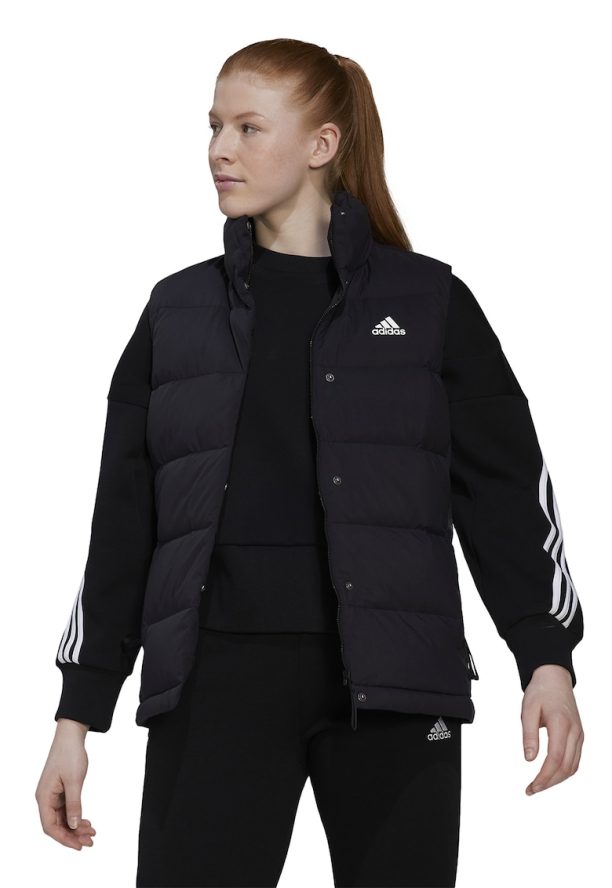 Непромокаем елек Helionic с пухена вата и качулка adidas Sportswear