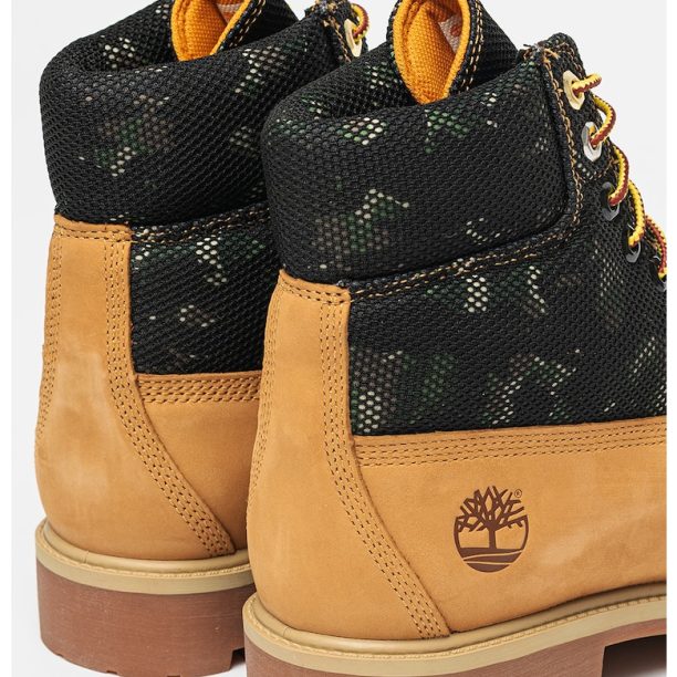 Непромокаеми боти Heritage от набук и текстил Timberland