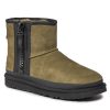 Обувки Ugg в Зелен цвят