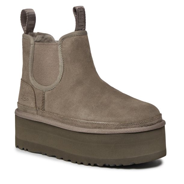 Обувки Ugg в Сив цвят