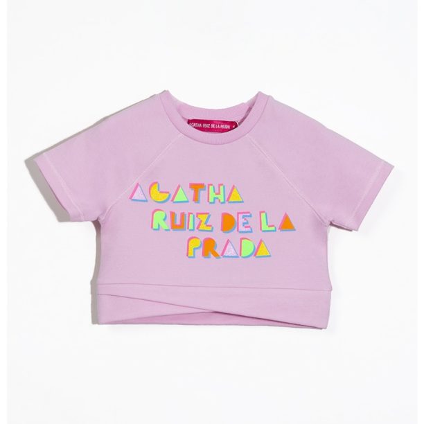 Памучна блуза с лого Agatha Ruiz de la Prada