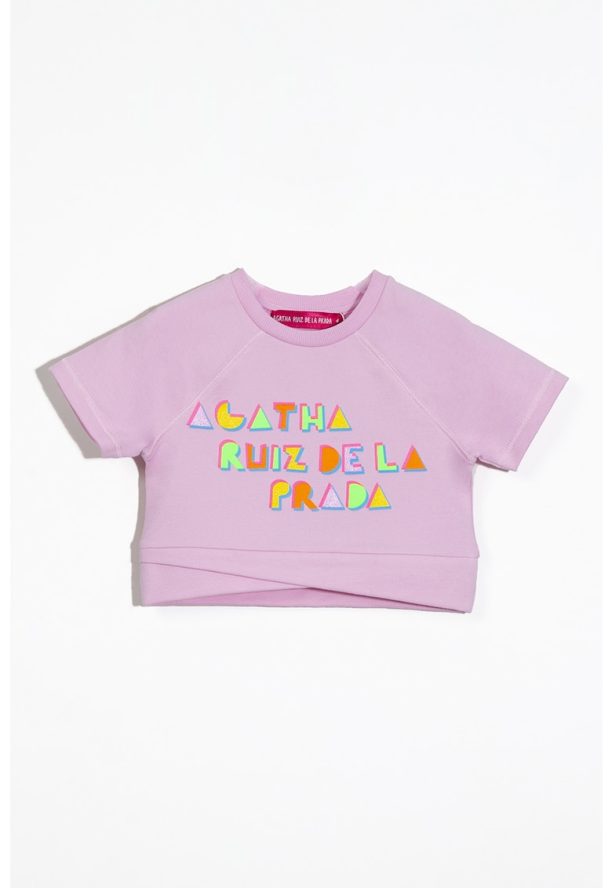 Памучна блуза с лого Agatha Ruiz de la Prada