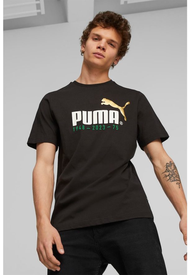 Памучна тениска Logo Celebration Puma