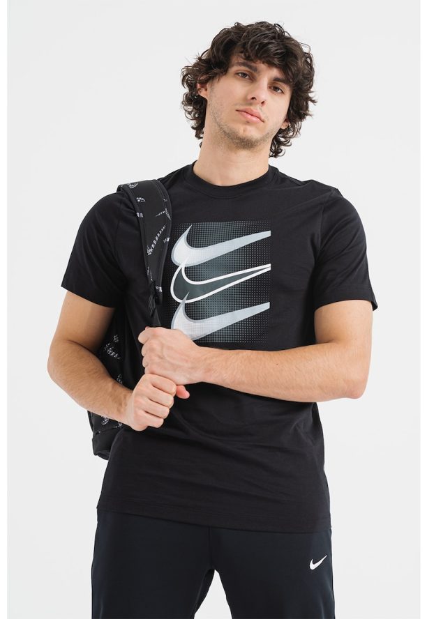 Памучна тениска Swoosh с принт Nike