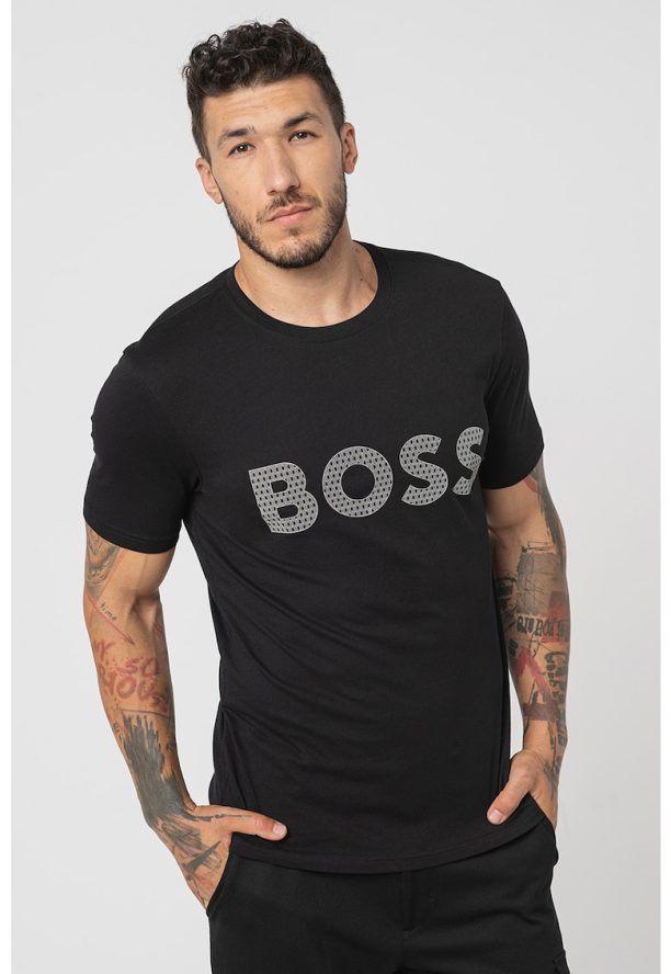 Памучна тениска Tee с лого BOSS