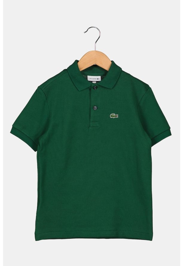 Памучна тениска от пике с яка Lacoste