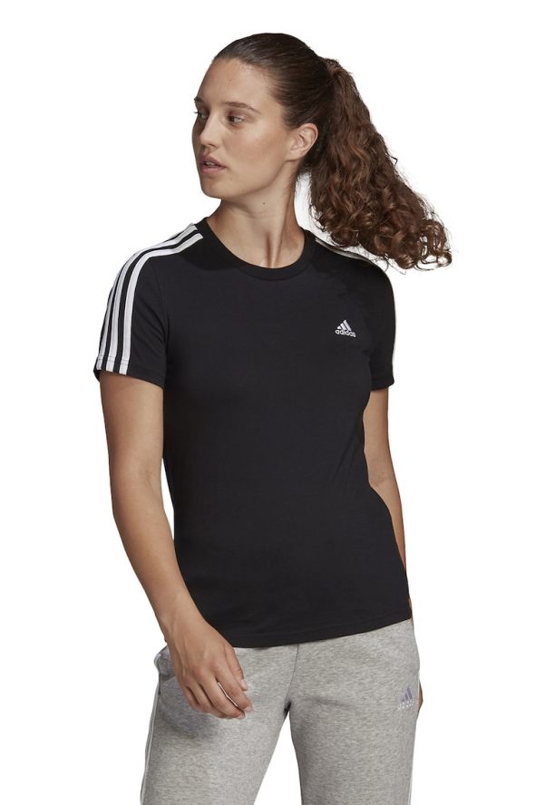 Памучна тениска по тялото adidas Sportswear