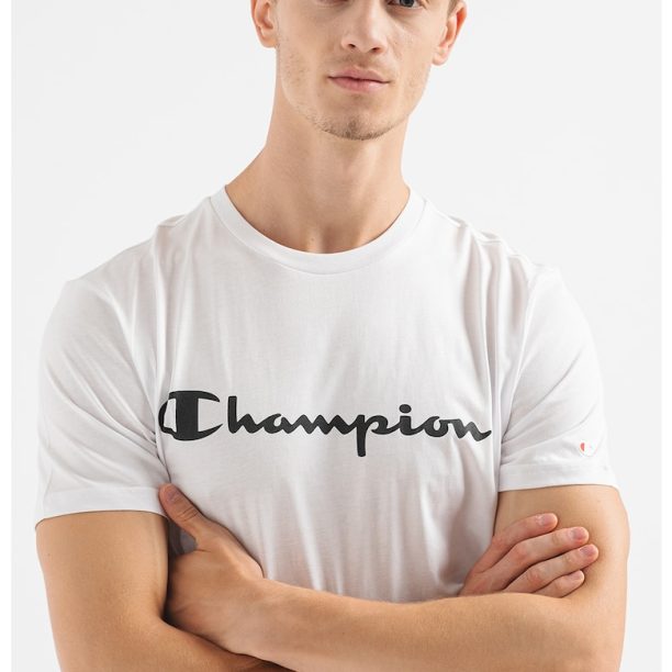 Памучна тениска с лога Champion