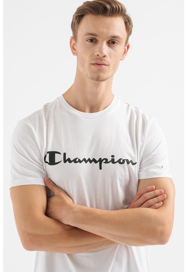 Памучна тениска с лога Champion