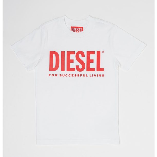 Памучна тениска с лого Diesel