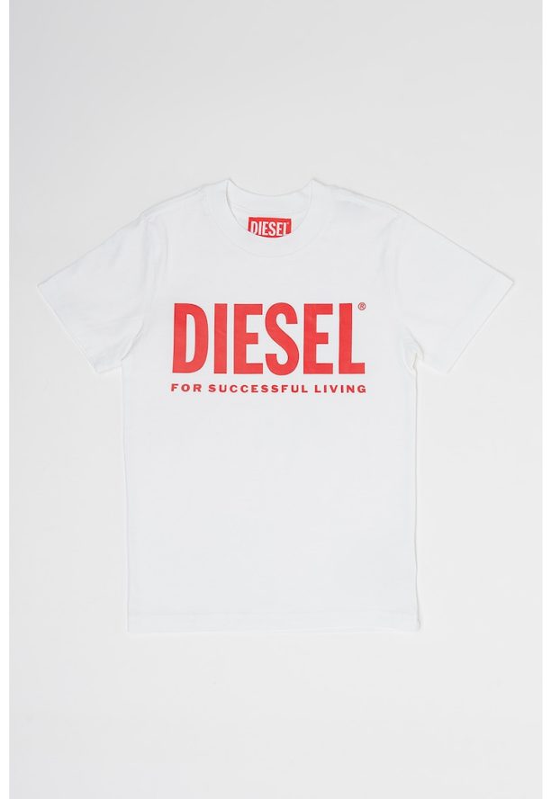 Памучна тениска с лого Diesel