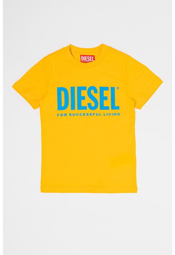 Памучна тениска с лого Diesel