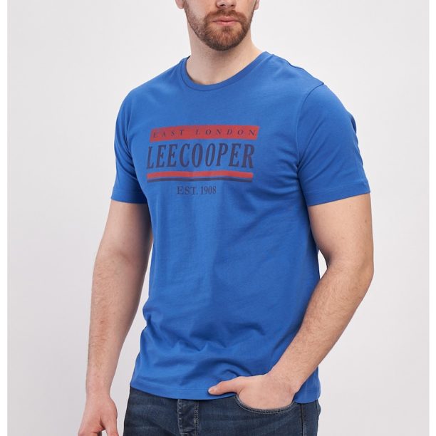 Памучна тениска с лого Lee Cooper