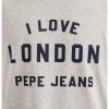 Памучна тениска с лого Pepe Jeans London