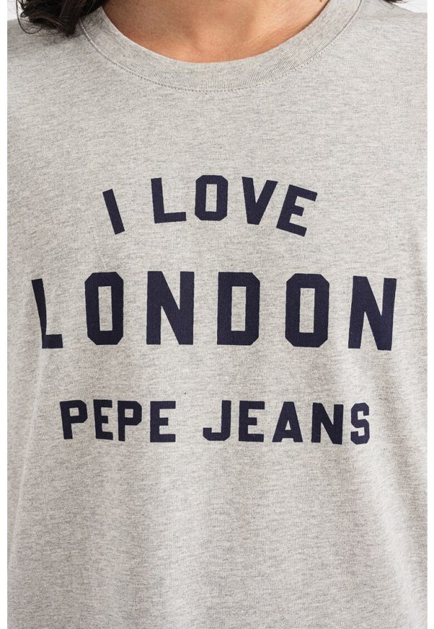 Памучна тениска с лого Pepe Jeans London