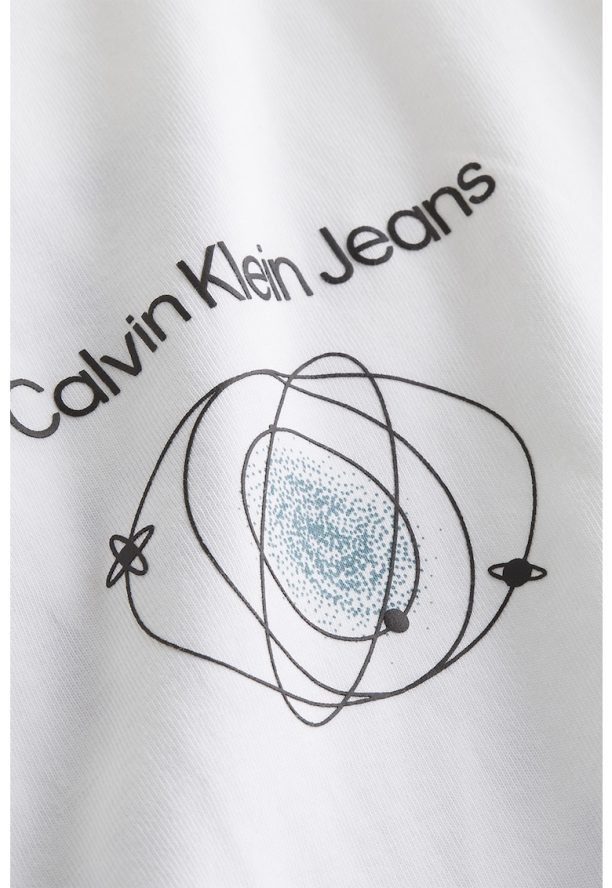 Памучна тениска с принт CALVIN KLEIN JEANS