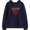 Памучно худи със свободна кройка GUESS JEANS