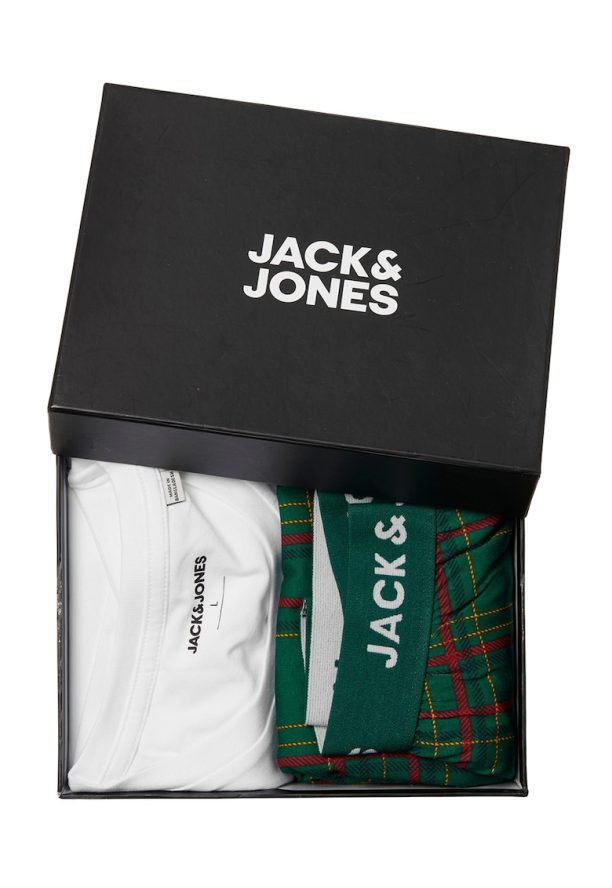 Пижама с шарки и къси ръкави Jack  Jones