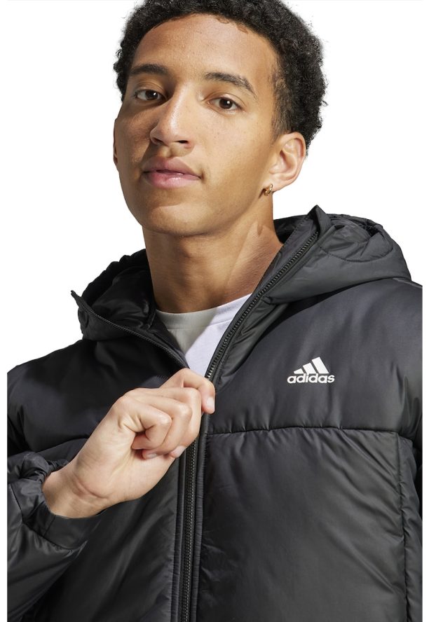 Подплатено зимно яке с качулка adidas Sportswear