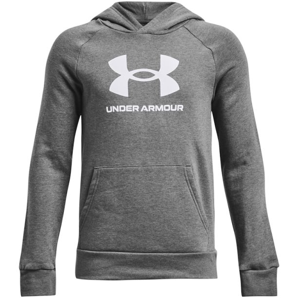 Поларено худи Rival за фитнес с лого Under Armour