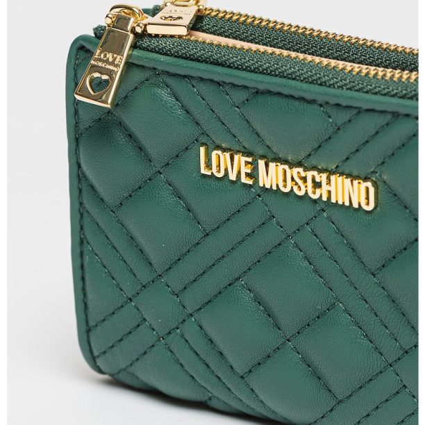 Портмоне от еко кожа с шевове Love Moschino